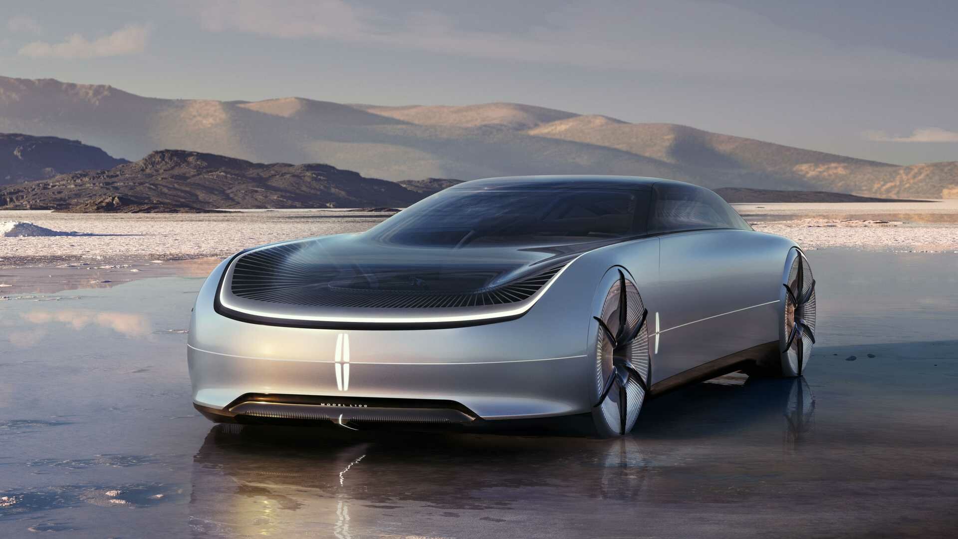 Lincoln представил Model L100 — прототип роскошного электрокара без руля