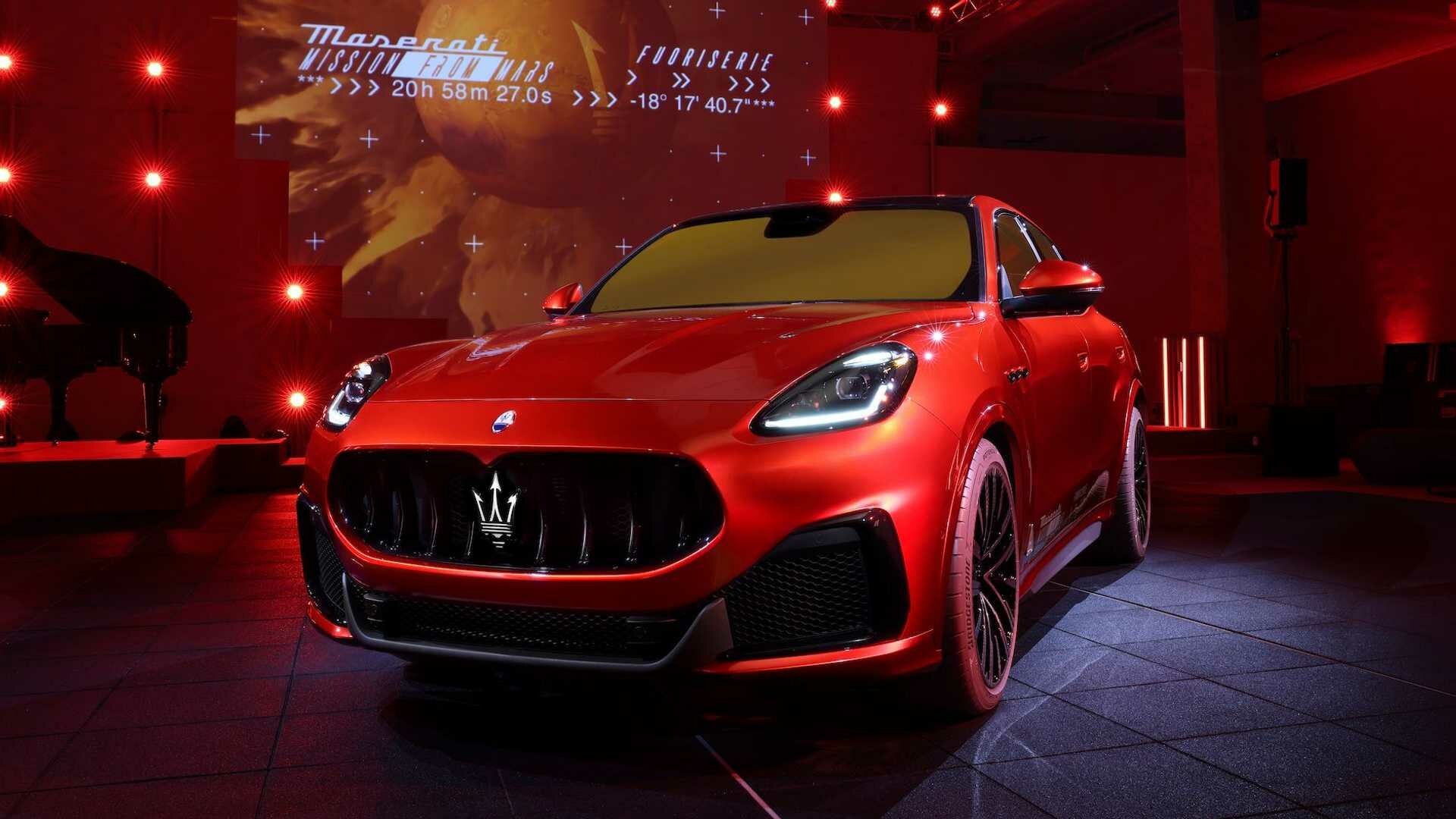 Представлена первая спецверсия кроссовера Maserati Grecale в «марсианском» стиле