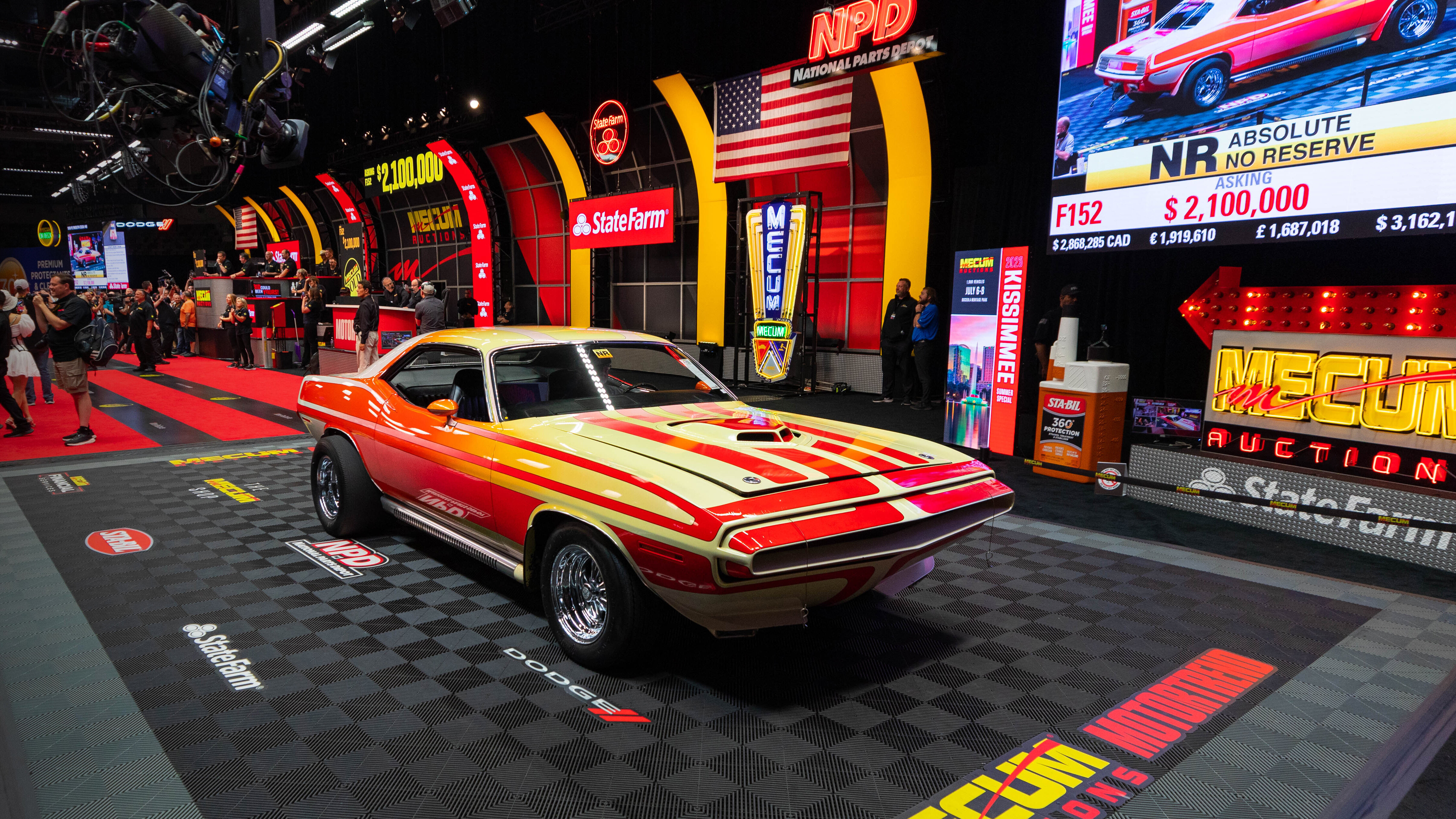 За редкий Plymouth ‘Cuda заплатили на аукционе 2,2 миллиона долларов