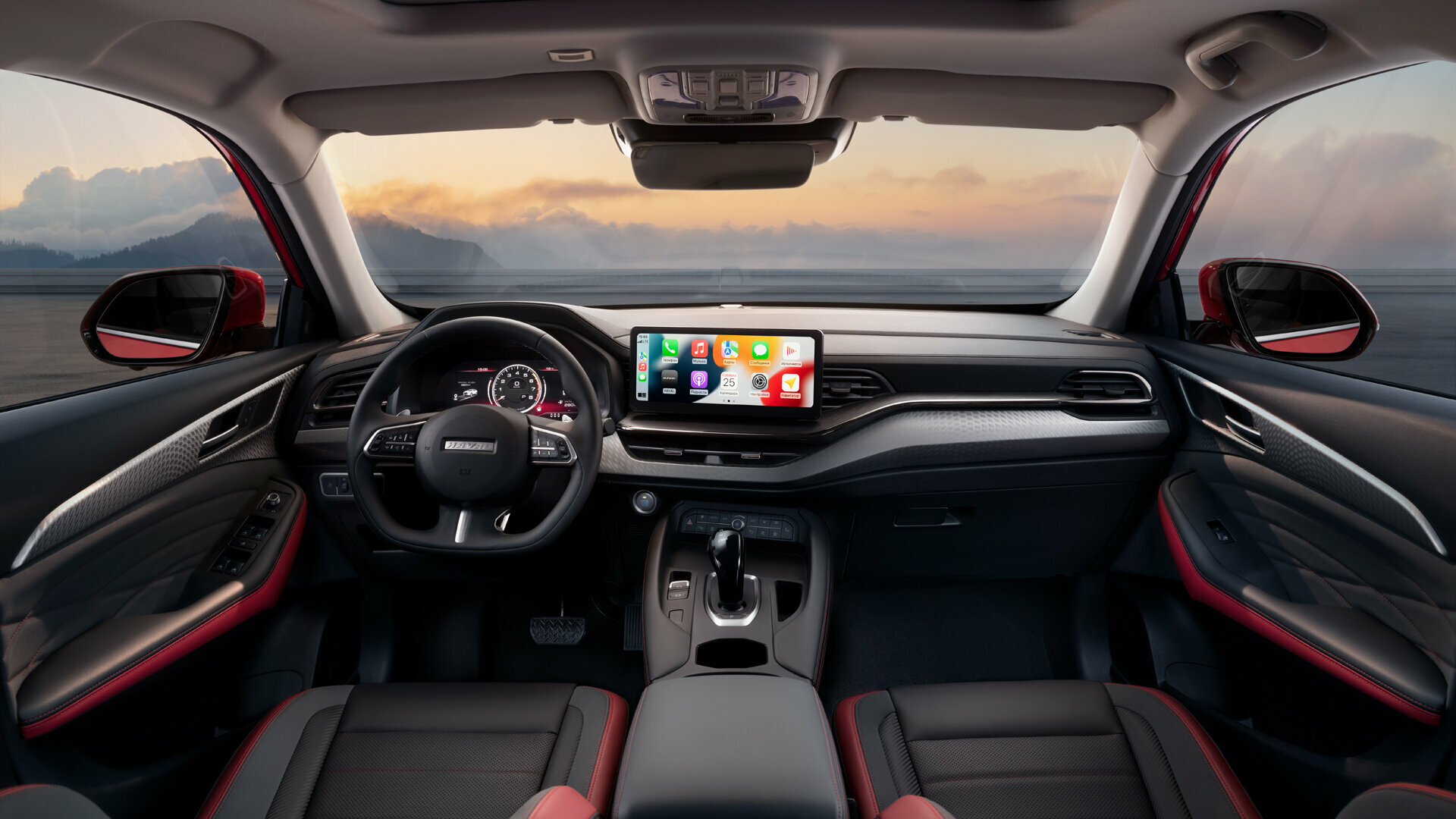 Рестайлинговый Haval F7 для России: новые опции и медиасистема