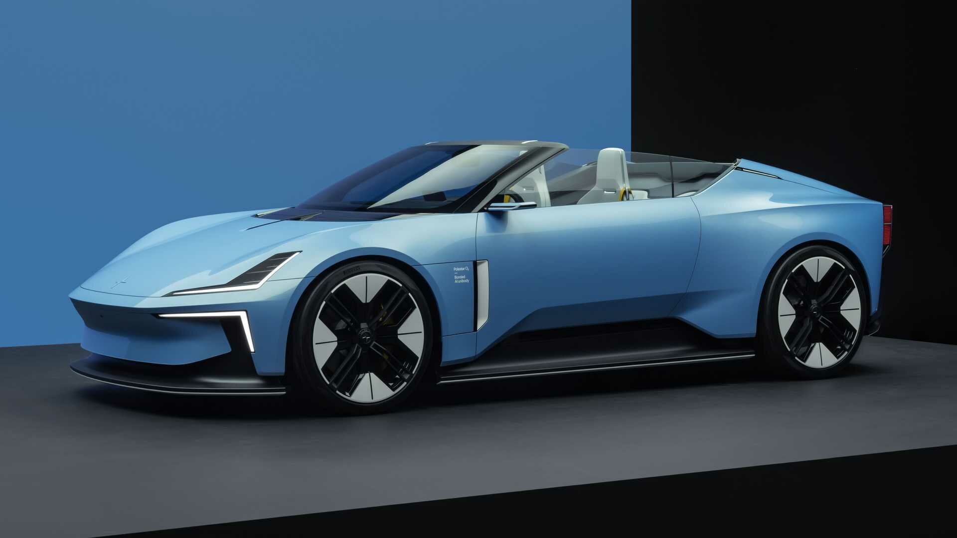 Официально: Polestar выпустит серийный 884-сильный электрический кабриолет