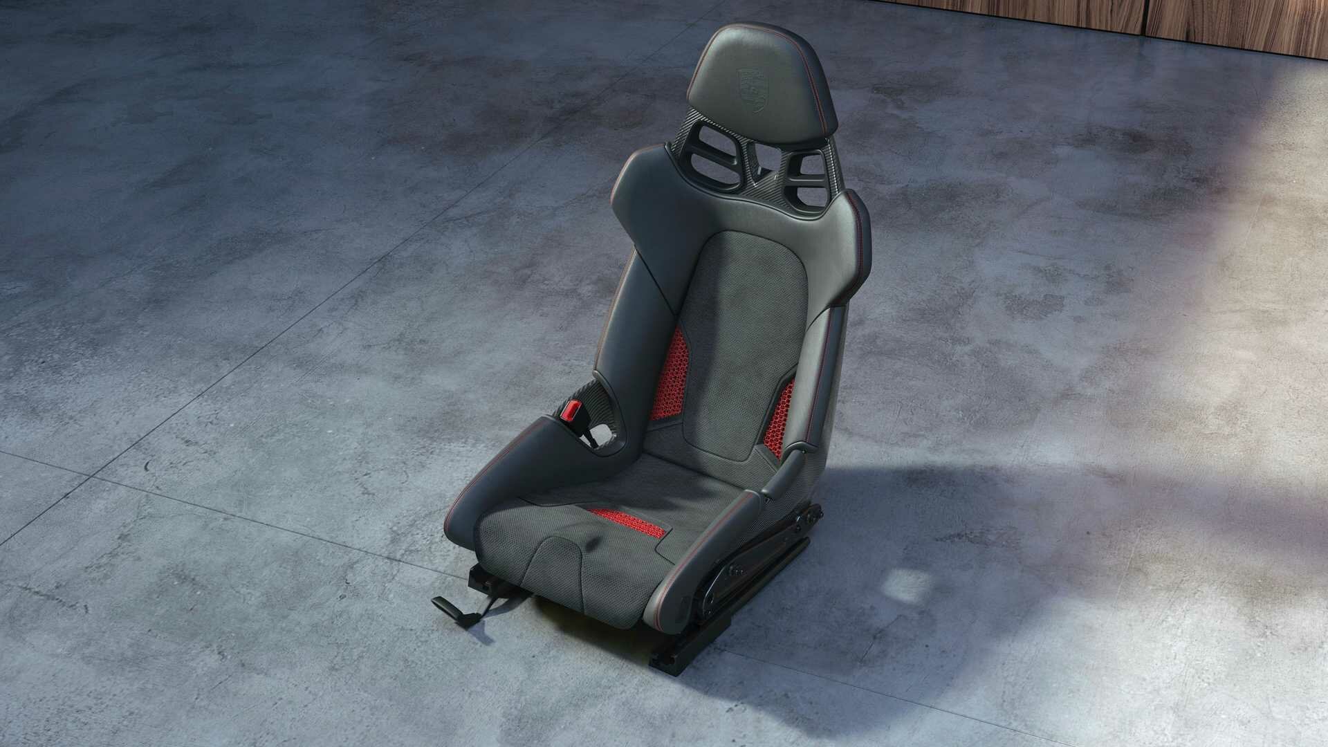 Спорткары Porsche получили очень лёгкие сиденья, напечатанные на 3D-принтере