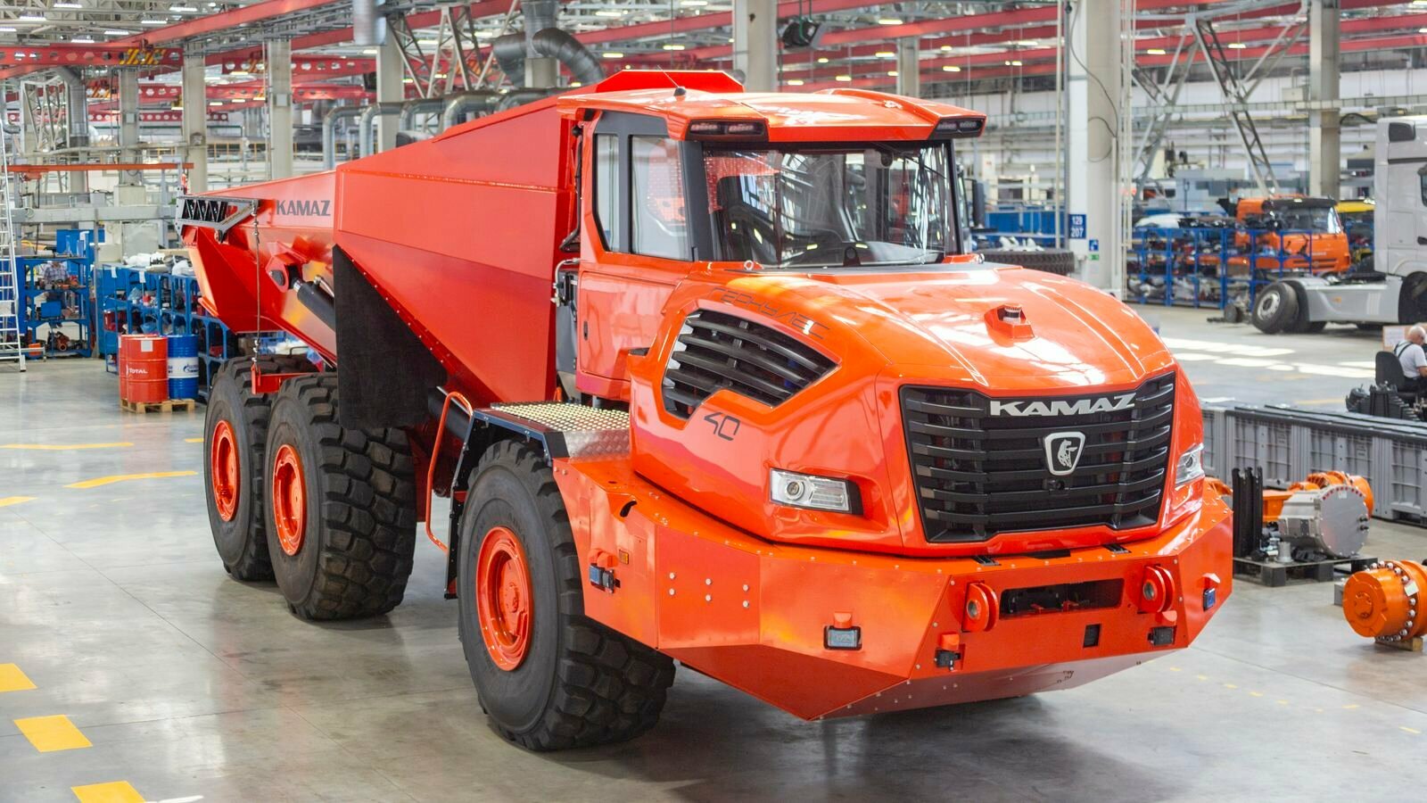 КамАЗ показал новейший карьерный самосвал с автопилотом