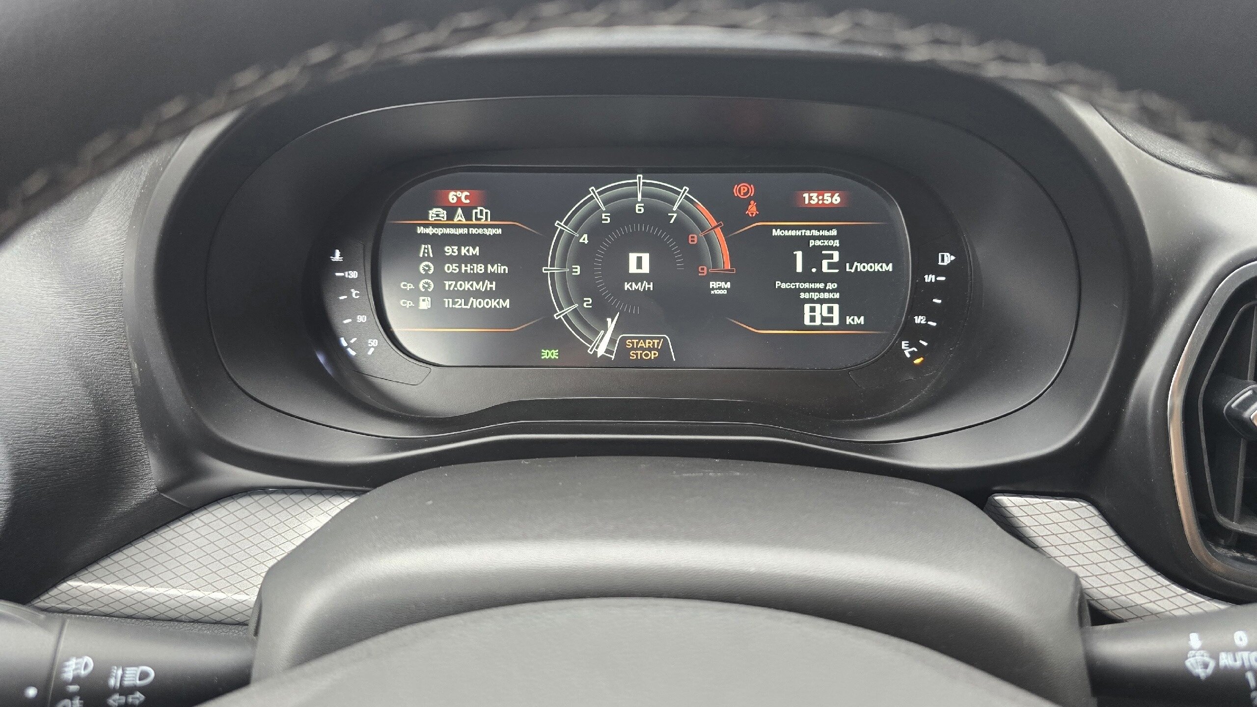 Lada Iskra получит цифровую приборную панель благодаря тюнерам