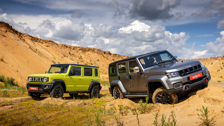 Suzuki Jimny против BAIC BJ40: сравнительный тест рамников с характером