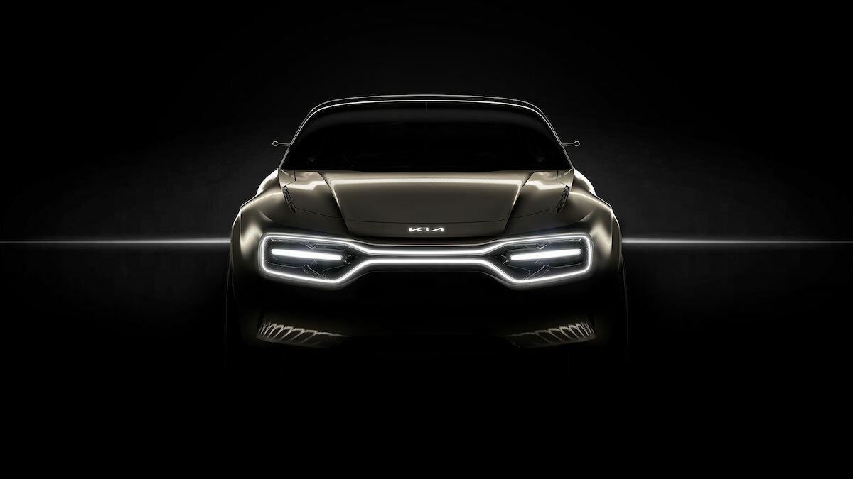 Kia показала логотип без овала на загадочном концепте