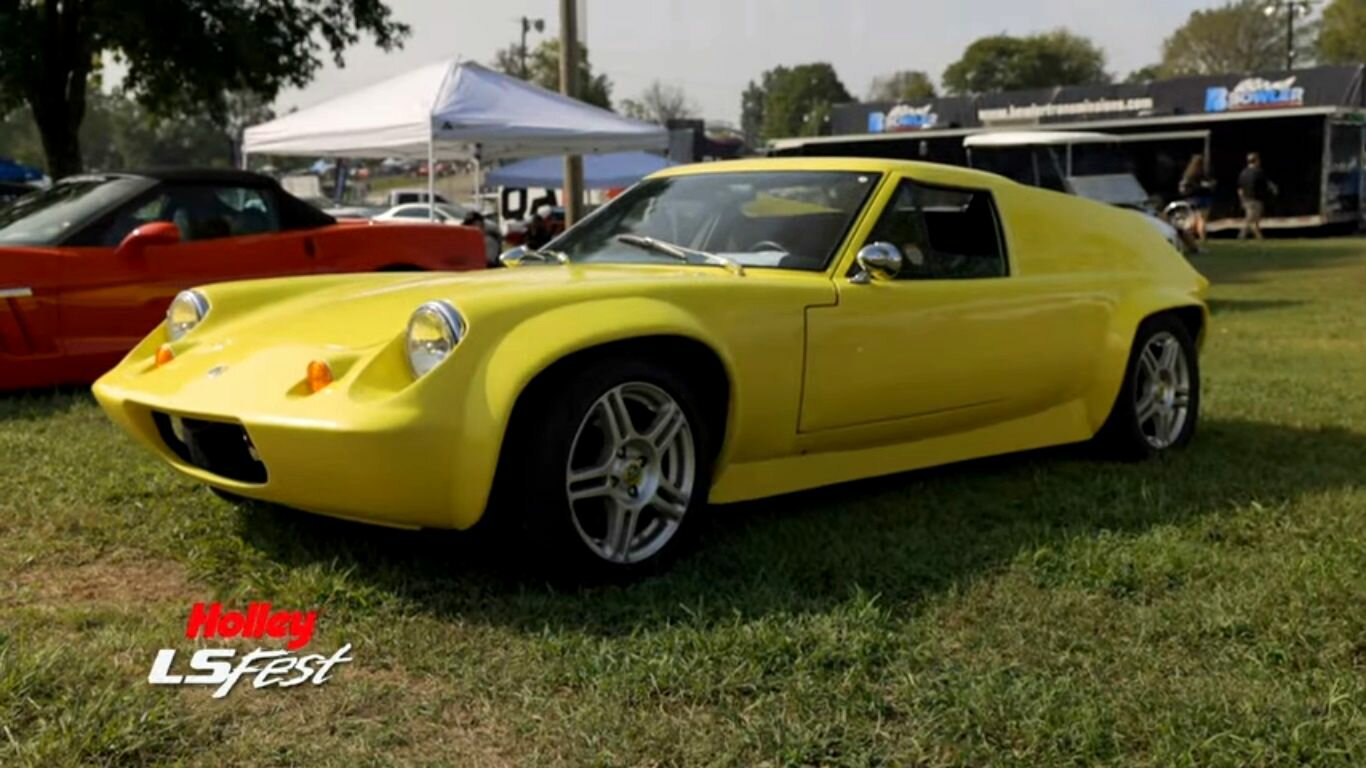 Один такой на планете: посмотрите на Lotus Europa с 5.7 V8 от Корветта и коробкой Porsche