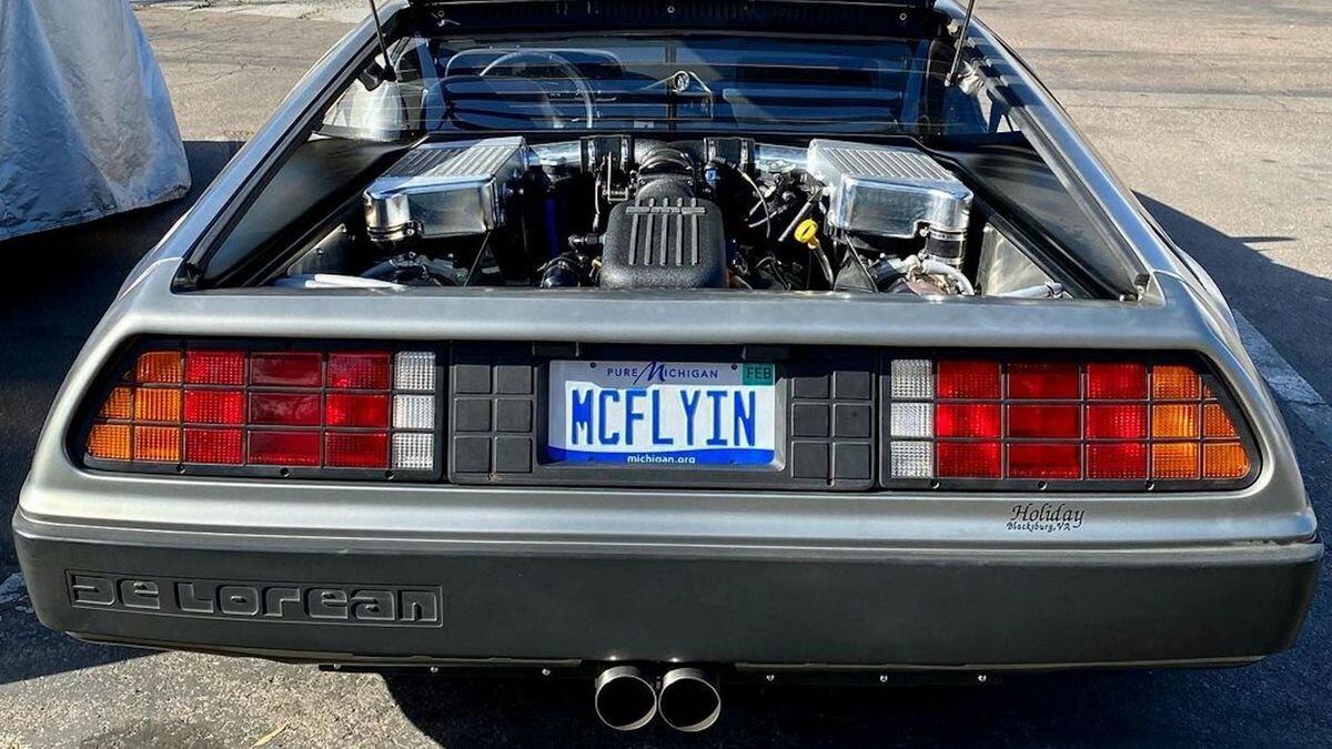 Взгляните на самый мощный в мире DeLorean DMC-12: у него турбомотор от Kia