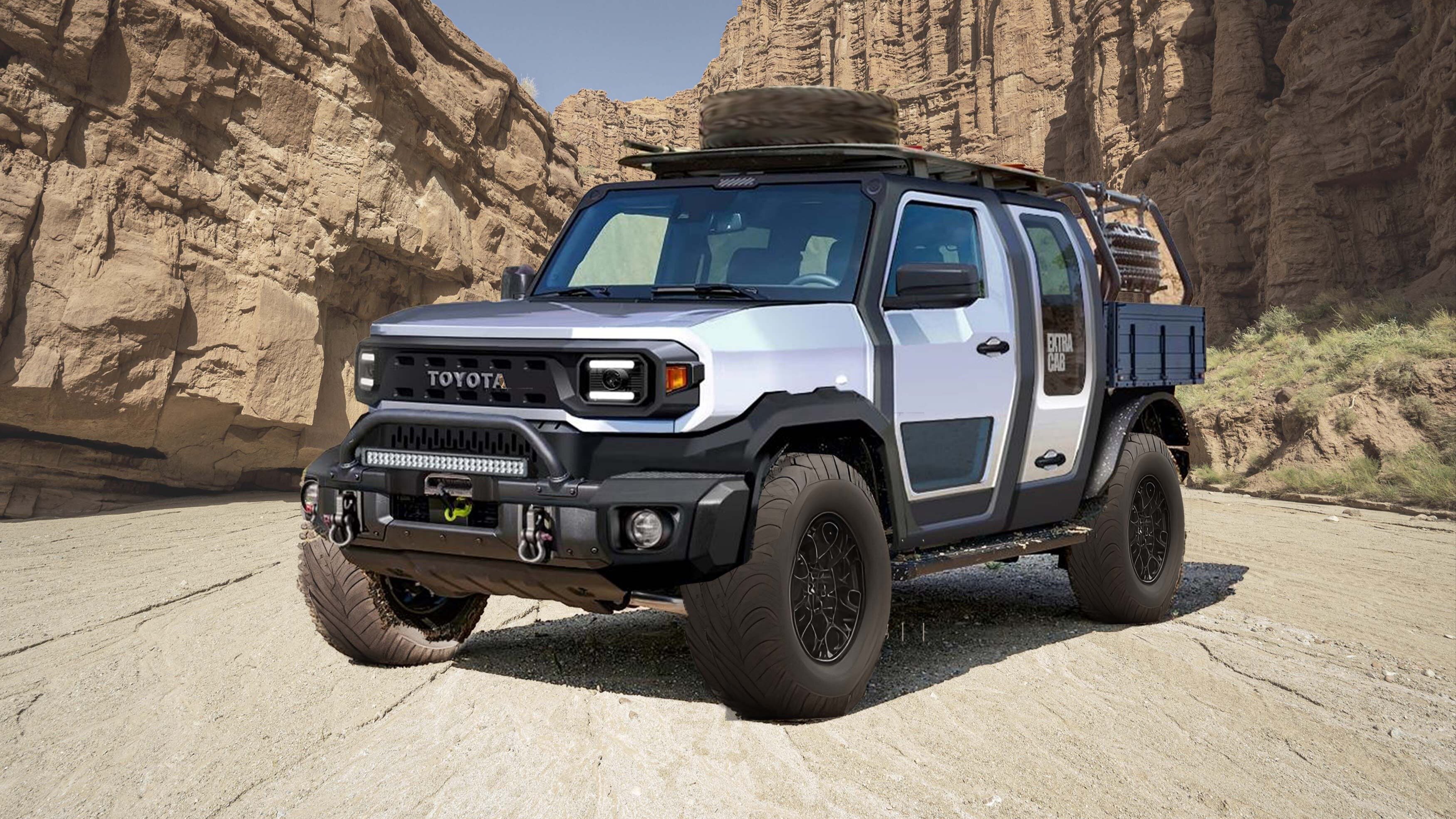 Toyota показала варианты надстроек для концептуального грузовика IMV 0