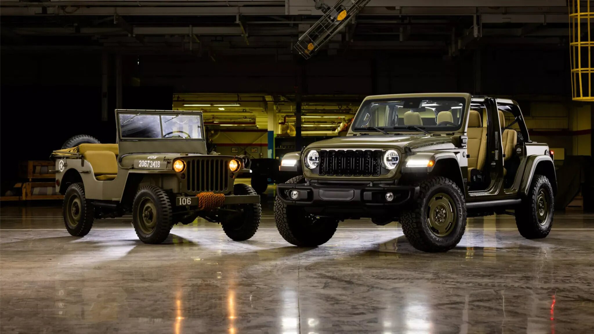 Jeep Wrangler получил спецверсию в честь внедорожника 1940-х