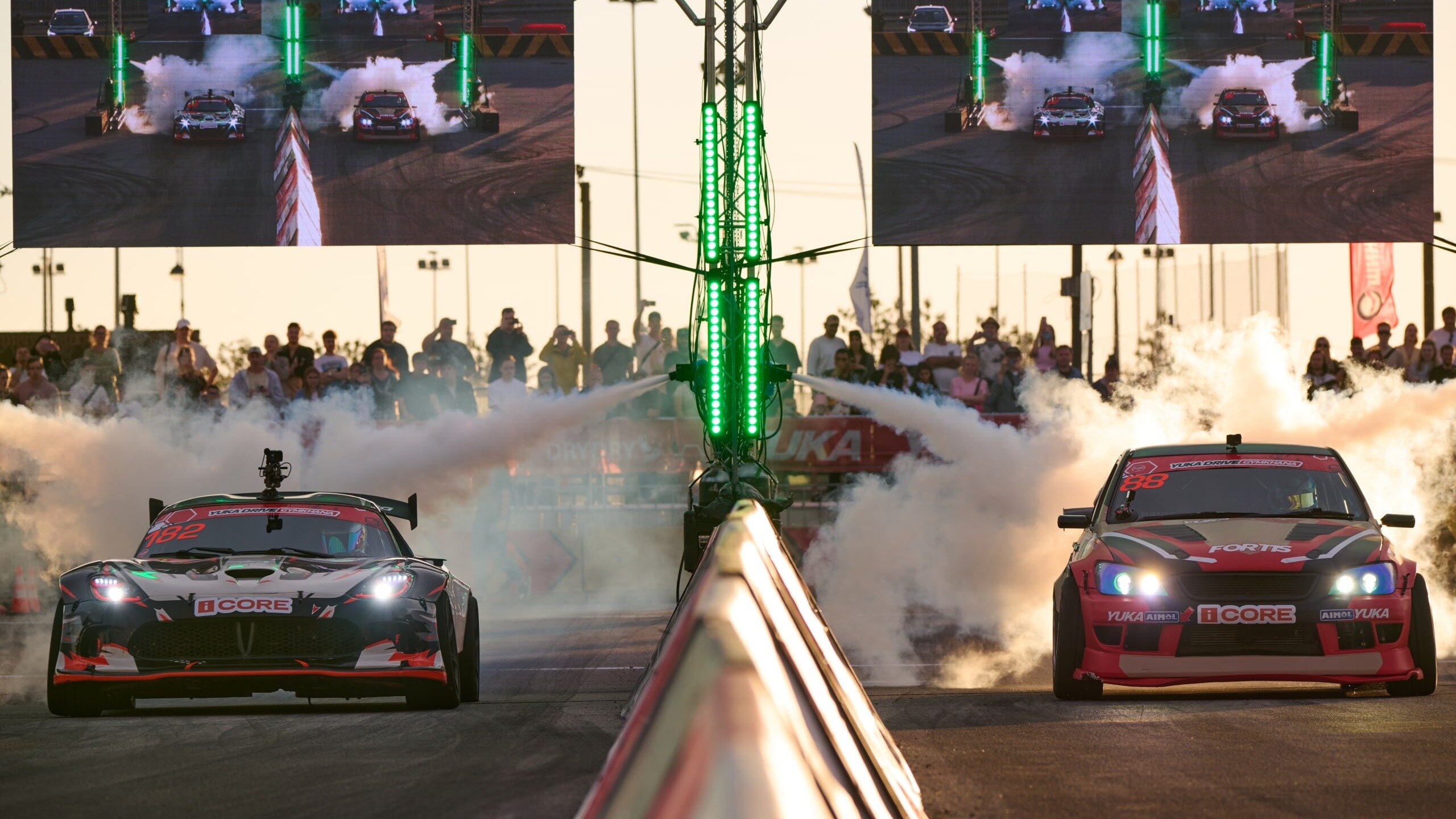 Второй этап Yuka Drive Gymkhana серии PRO принёс победу Аркадию Цареградцеву