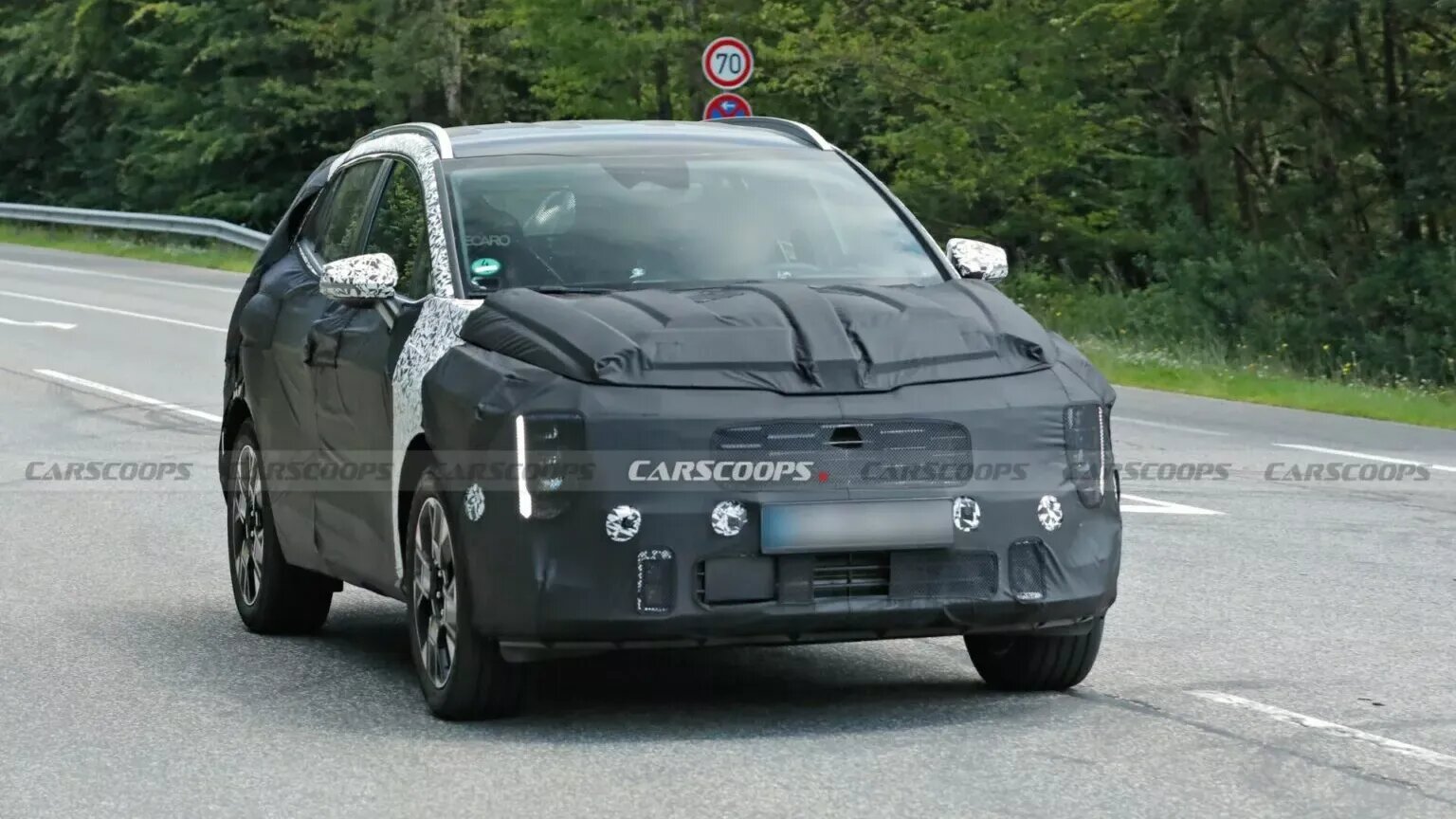 Обновлённый Kia Sportage для Европы: первые фото