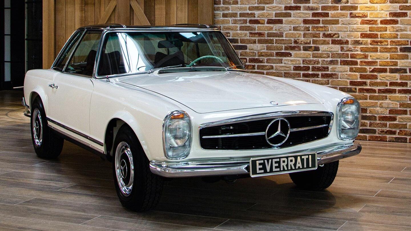 Знаменитую «Пагоду» от Mercedes-Benz превратили в очень дорогой электрокар