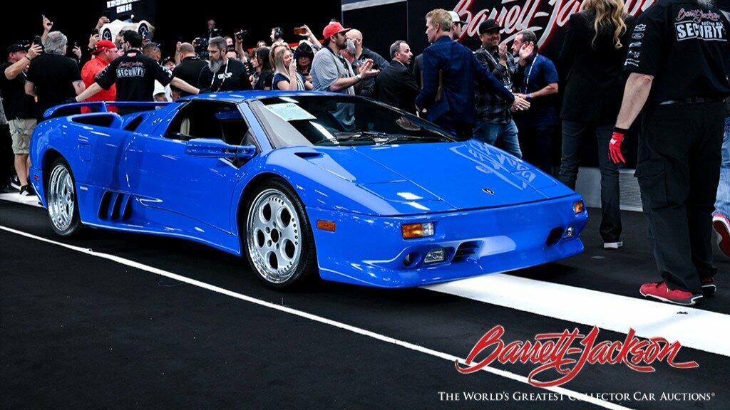 Lamborghini Diablo, построенный для Дональда Трампа, продали за рекордную сумму