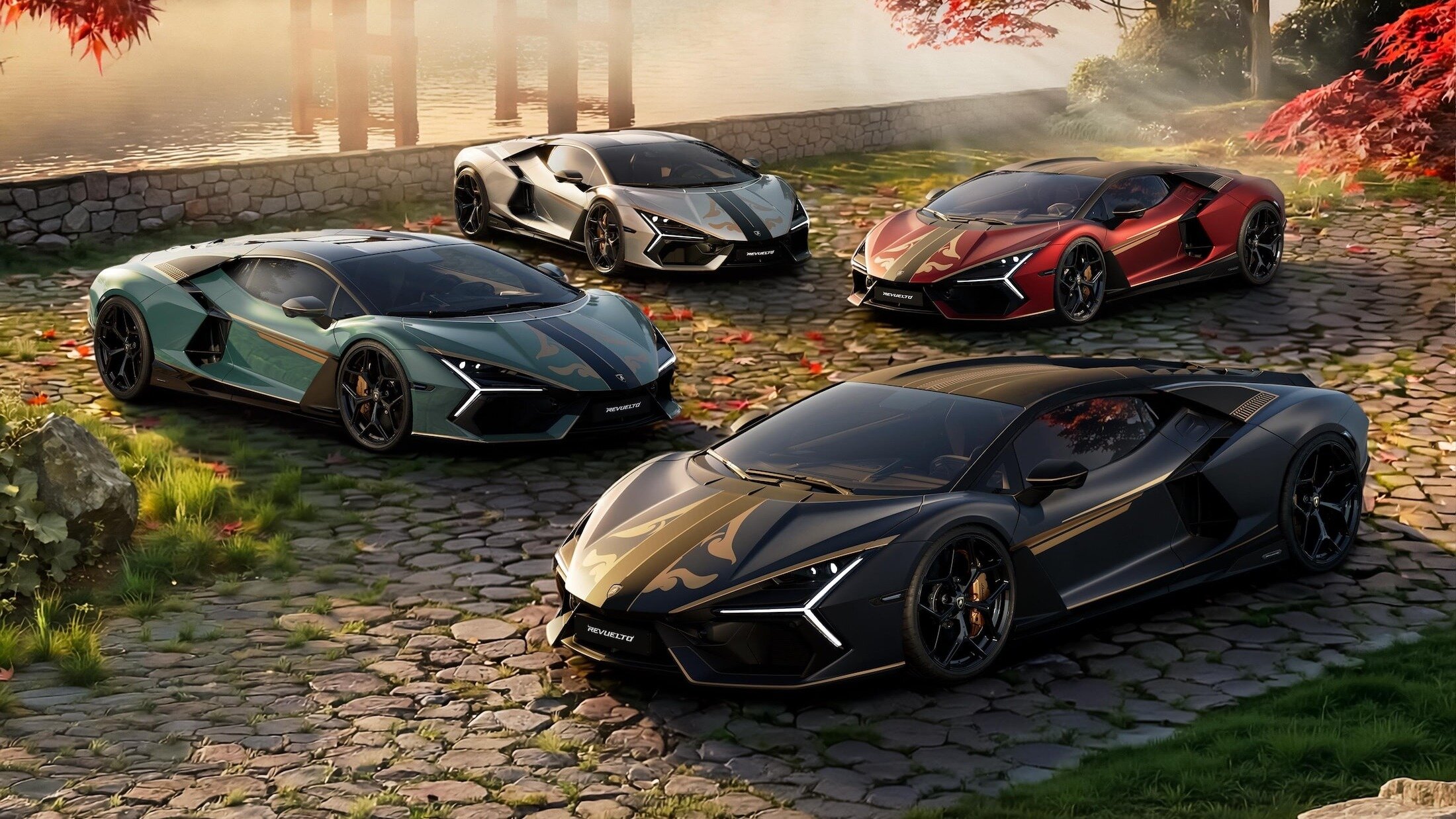 Lamborghini отметила «самурайским» Revuelto своё 25-летие в Японии