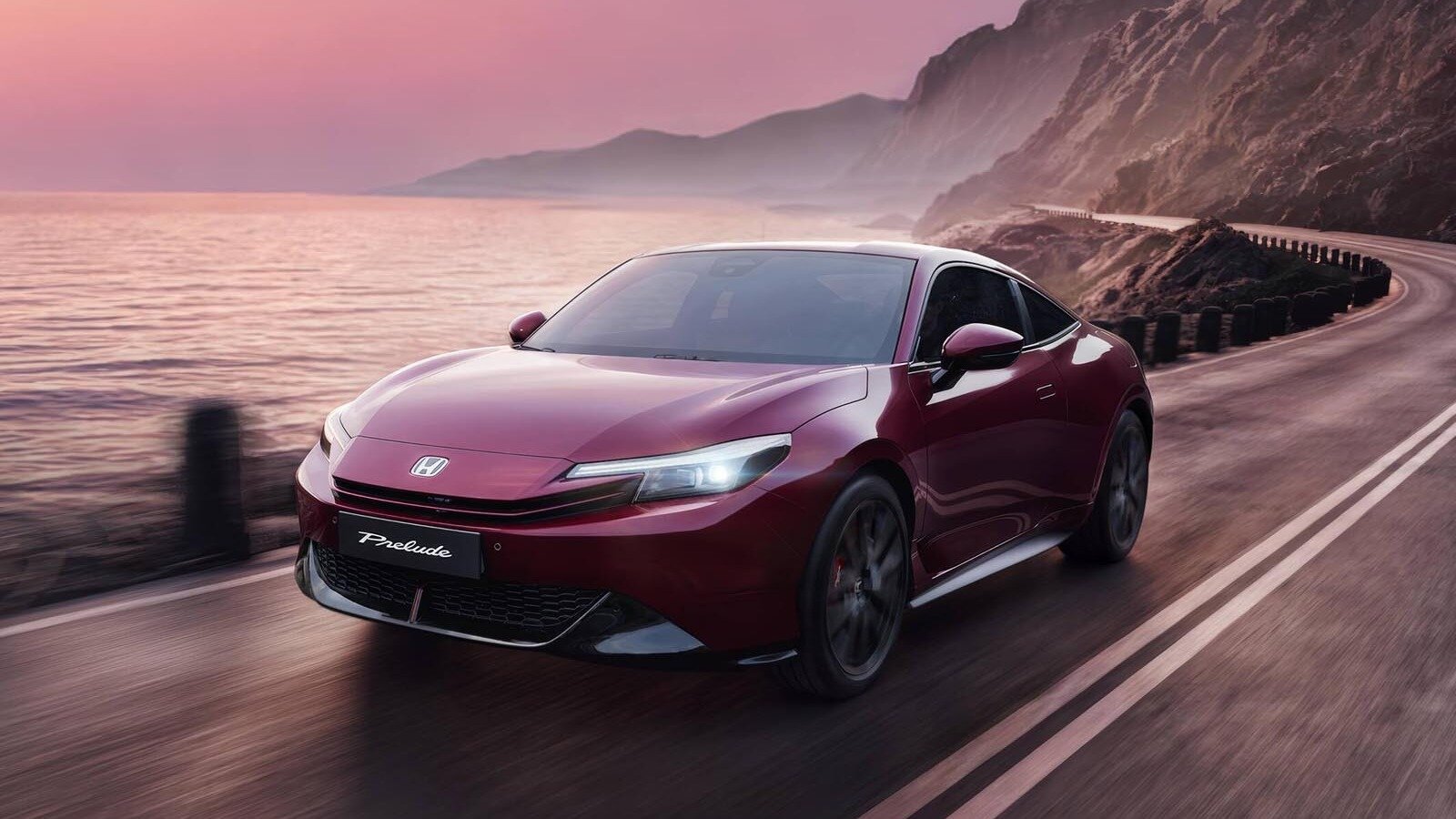 Лимитированная Honda Prelude с тёмно-красным оформлением добралась до Европы