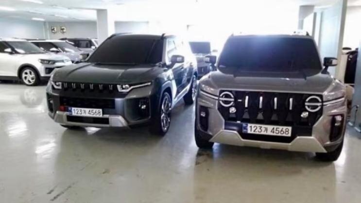 В Корее заметили странный, ещё не представленный SsangYong