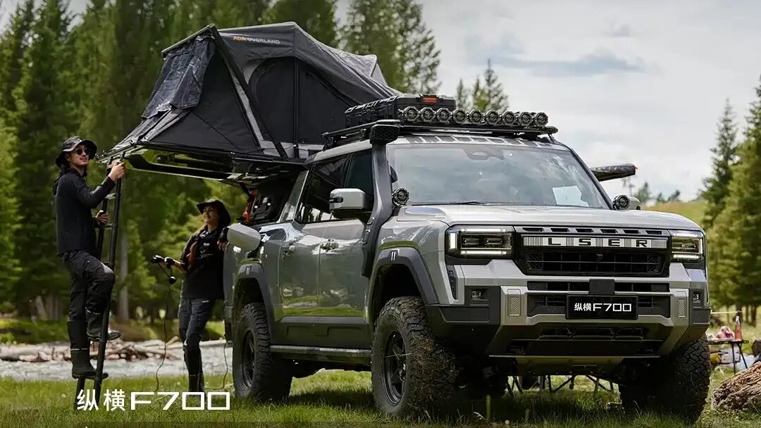 Jetour показал пикап на платформе внедорожника G700