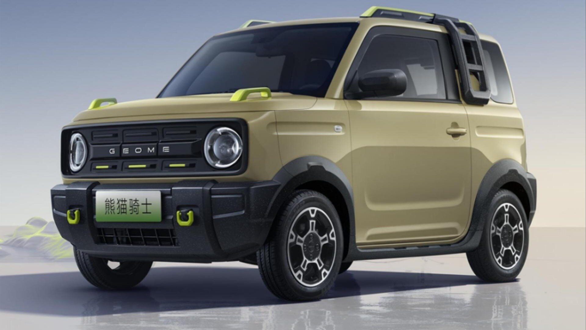 Geely показала микровседорожник Panda Knight на батарейках