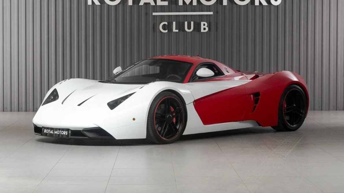 Редчайший спорткар Marussia B1 выставили на продажу в Москве