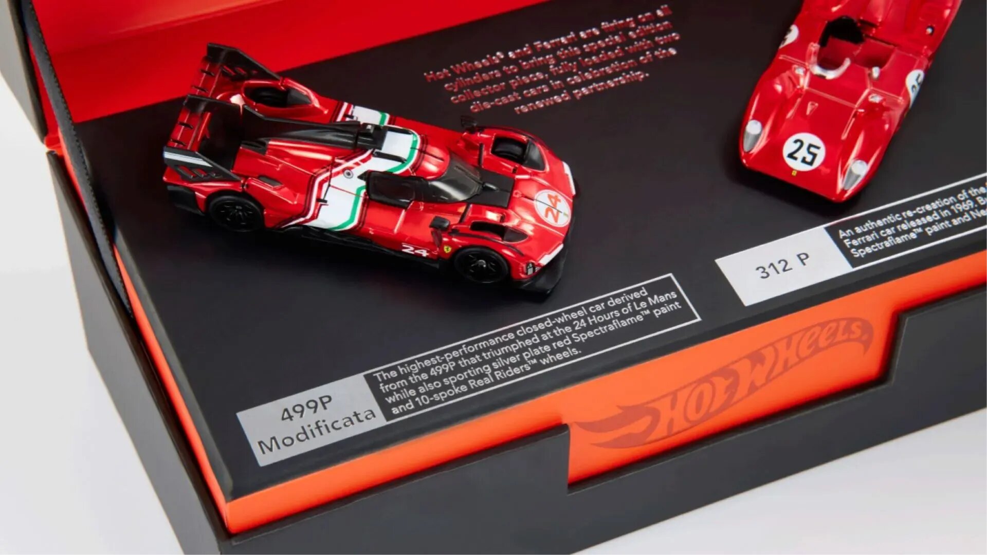 В линейке игрушек Hot Wheels впервые за 10 лет появились Ferrari
