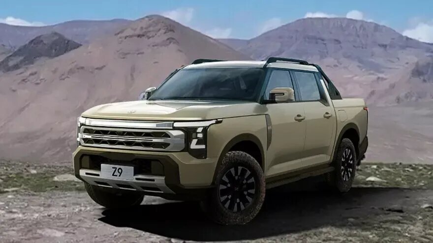 Официально представлен большой пикап Nissan Dongfeng Z9