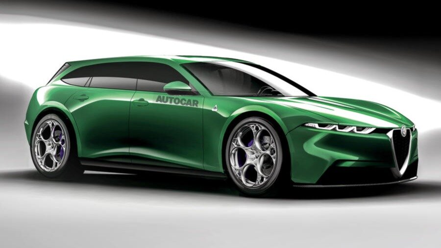Alfa Romeo Giulia станет электрическим универсалом