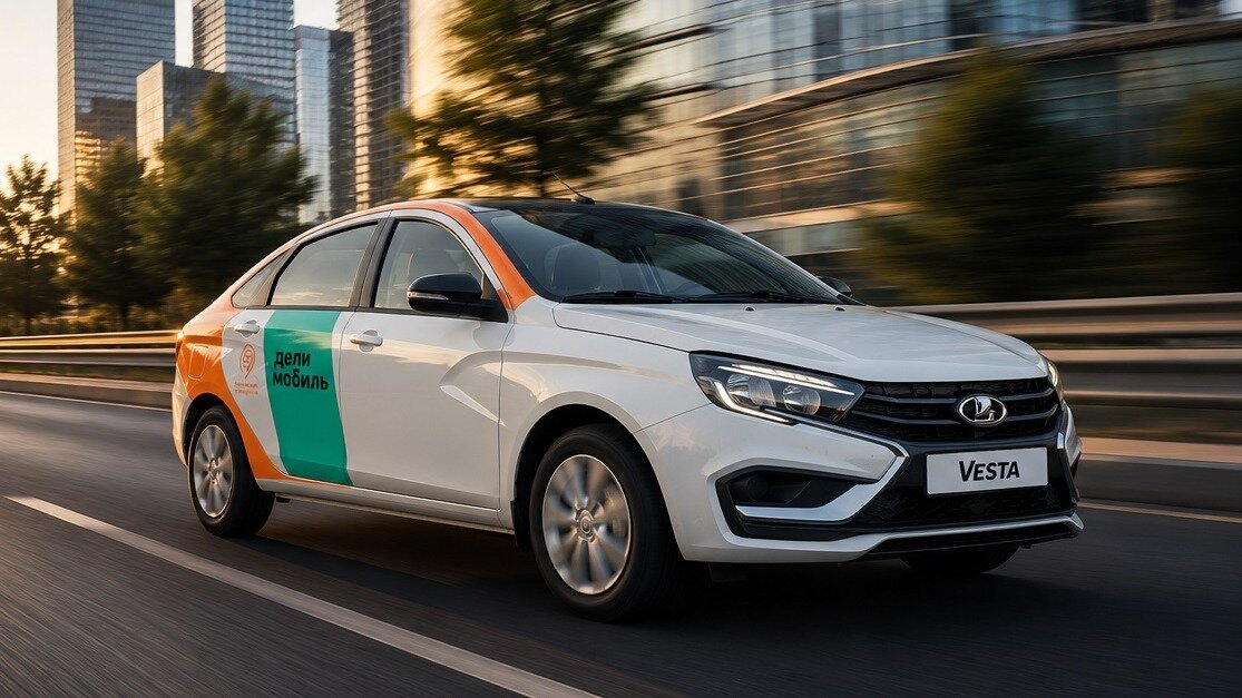 Lada Vesta впервые появится в каршеринге