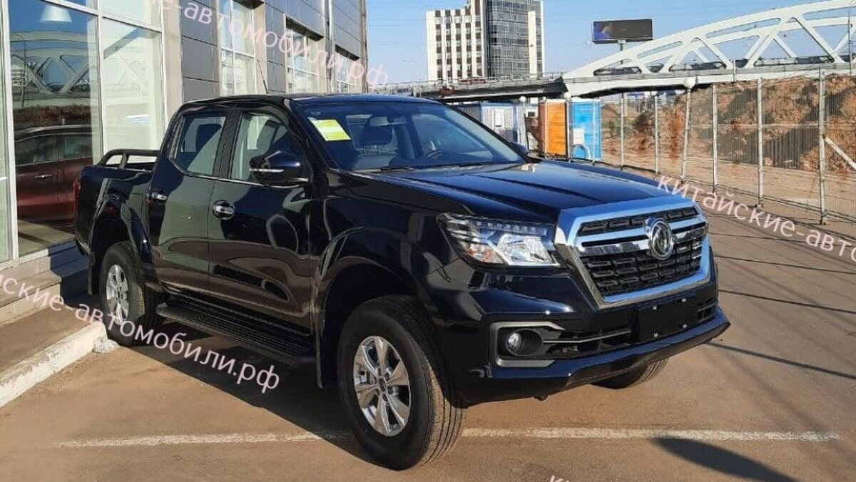 Среднеразмерный пикап Dongfeng Rich привезли в Россию для сертификации. Первые фото