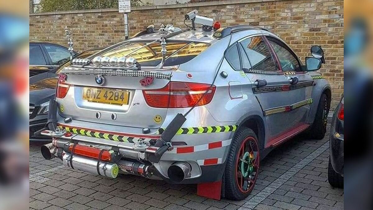 Найден, возможно, самый странный BMW X6 в мире