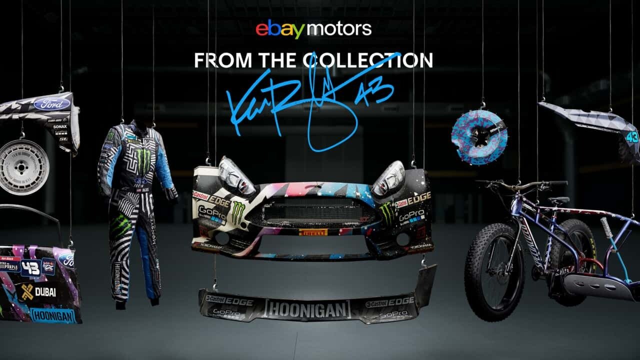 На eBay устроили распродажу вещей, связанных с Кеном Блоком