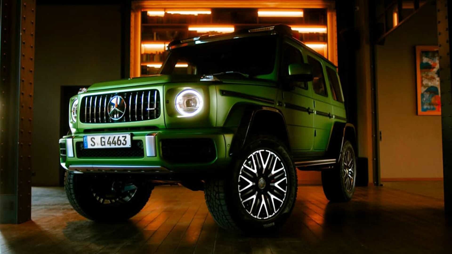 Самый внедорожный Mercedes-AMG G-класса: первые фото и характеристики