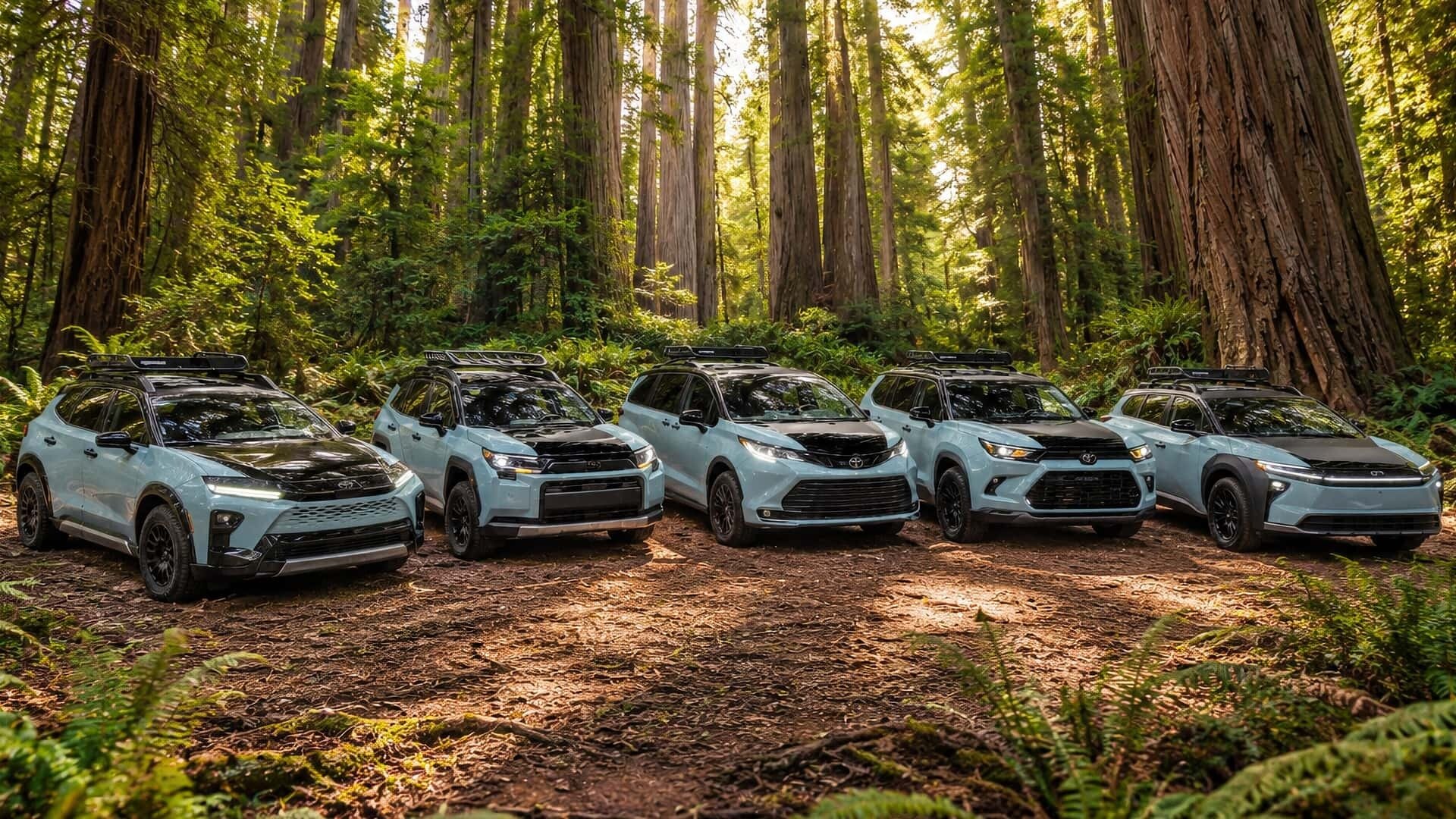 Toyota сделала сразу пять моделей более внедорожными для SEMA