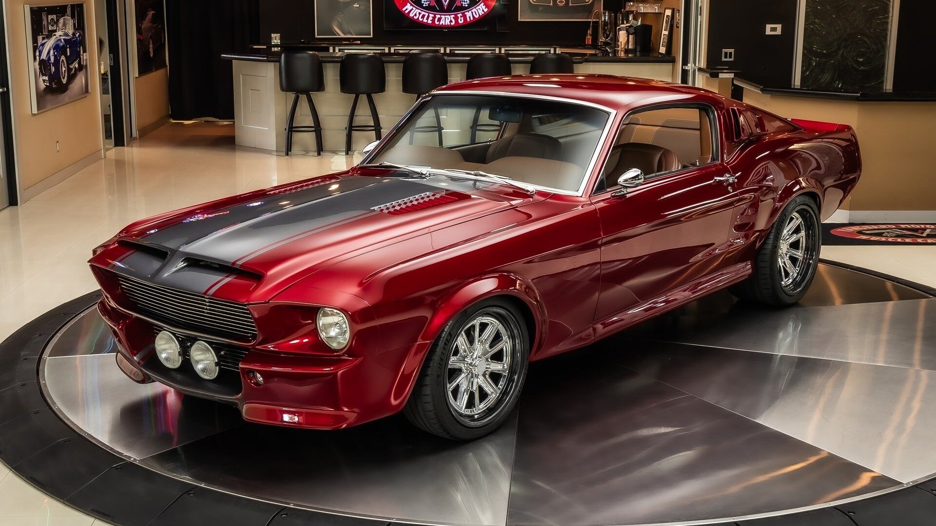 Полностью перестроенный 58-летний Ford Mustang оценили как Lamborghini