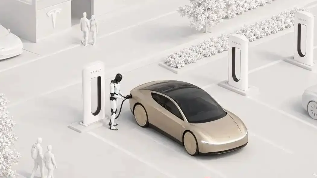 Tesla нашла роботу Optimus занятие — подключать роботакси к зарядке