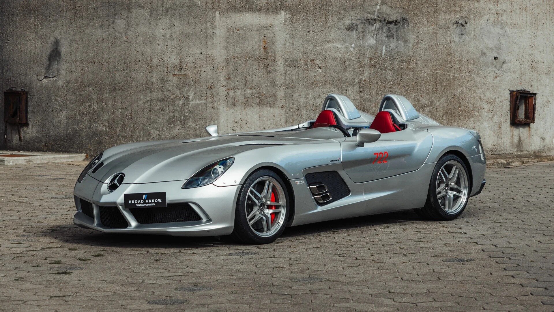 Уникальный Mercedes-Benz SLR McLaren Stirling Moss выставят на торги