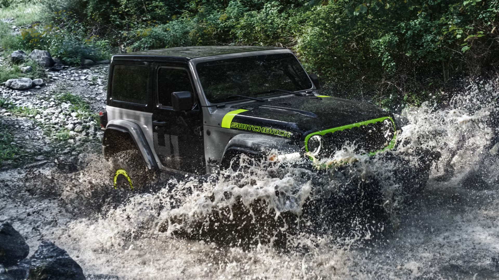 Jeep завершил проект Twelve 2 Twelve разноцветным Wrangler Switchback