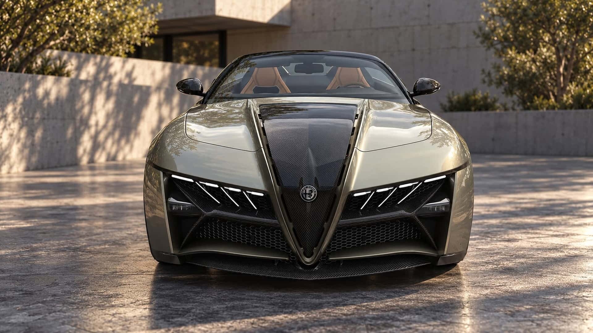 Седан Alfa Romeo Giulia превратят в экзотический родстер