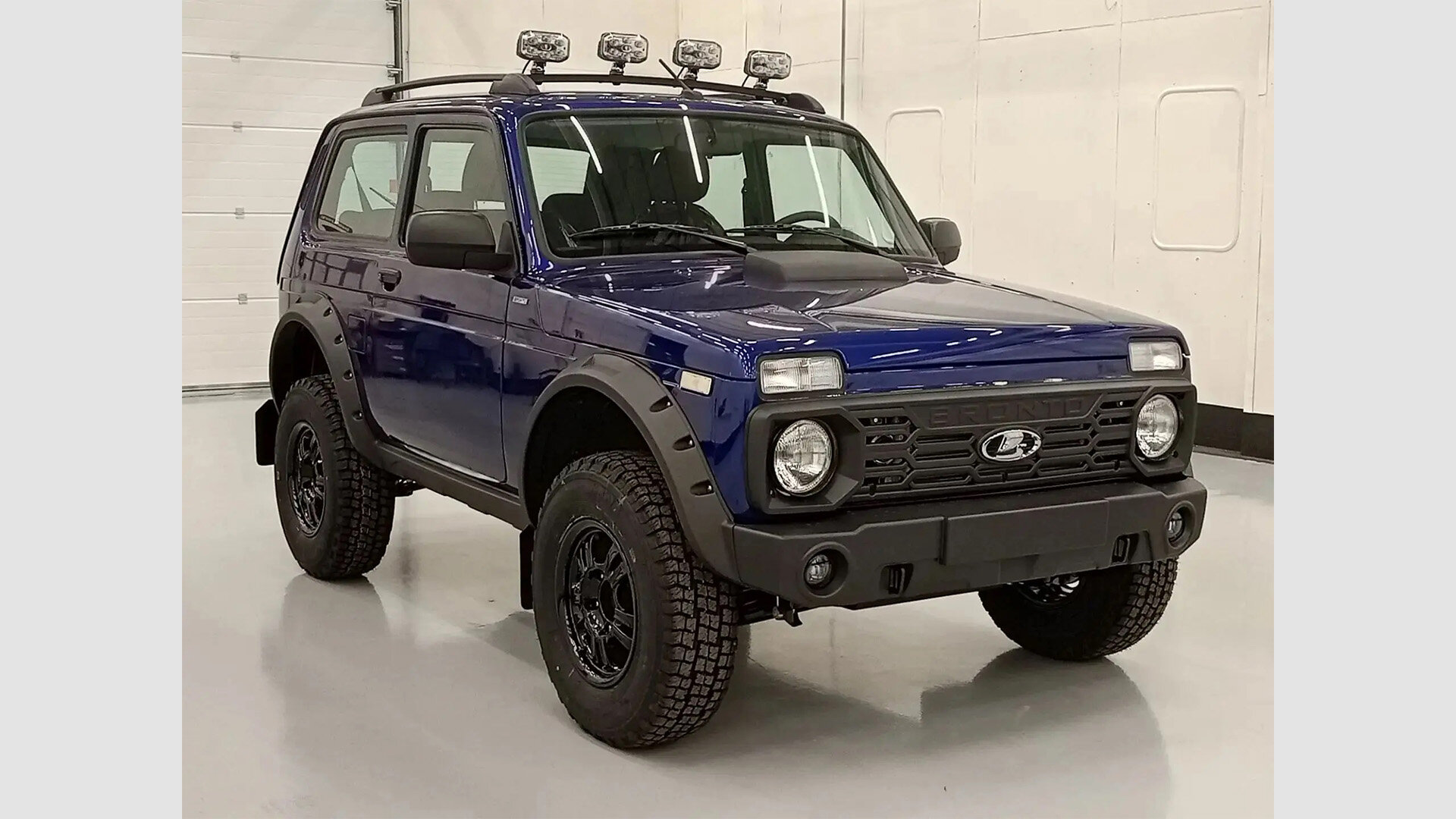 Началось производство обновлённого внедорожника Lada Niva Bronto