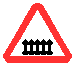 Знак 1.1 Железнодорожный переезд со шлагбаумом