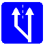Знак 5.15.4 Начало полосы