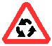Знак 1.7 Пересечение с круговым движением