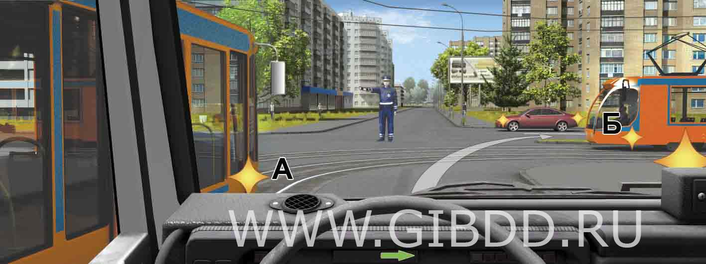 Как Вам следует поступить при повороте направо?