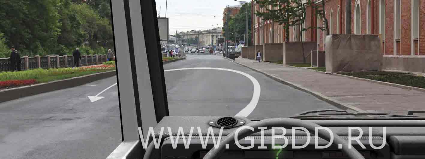 Какие указатели поворота Вы обязаны включить при выполнении разворота по такой траектории?