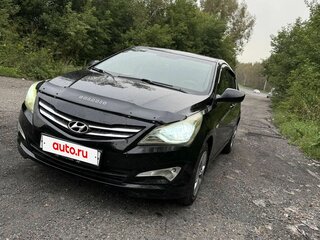 2016 Hyundai Solaris I Рестайлинг, чёрный, 790000 рублей, вид 2
