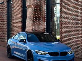 2018 BMW M4 Competition Package F82/F83 Рестайлинг, синий, 4800000 рублей, вид 2