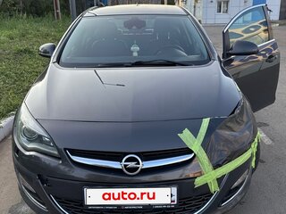 2014 Opel Astra J Рестайлинг, серый, 700000 рублей, вид 3