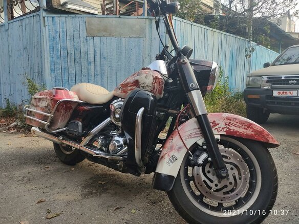2006 Harley-Davidson Road King, белый, 1000000 рублей - вид 10