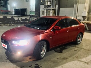 2010 Mitsubishi Lancer X, красный, 980000 рублей, вид 1