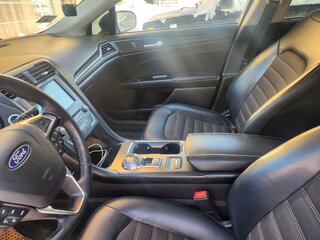 2018 Ford Fusion (North America) II Рестайлинг, синий, 1600000 рублей, вид 4